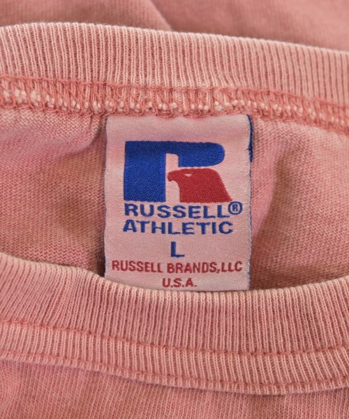 Russell Athletic（ラッセルアスレチック）Tシャツ・カットソー ピンク サイズ:L メンズ/2200688549039