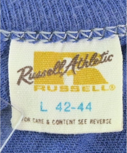 Russell Athletic（ラッセルアスレチック）Tシャツ・カットソー 青 サイズ:L メンズ/2200681274037