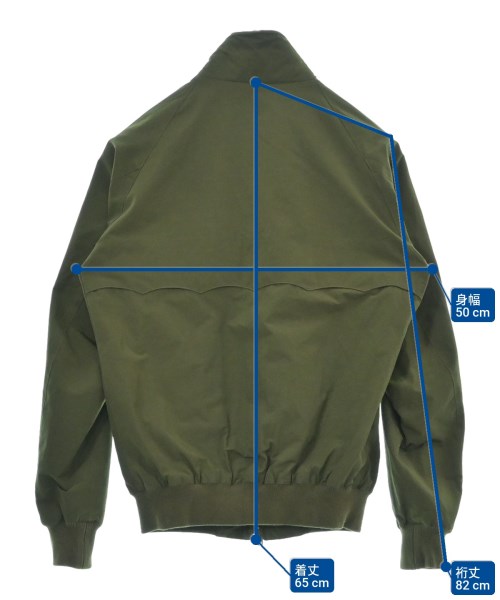 BARACUTA（バラクータ）ミリタリーブルゾン カーキ サイズ:36(S位) メンズ/2200618749010