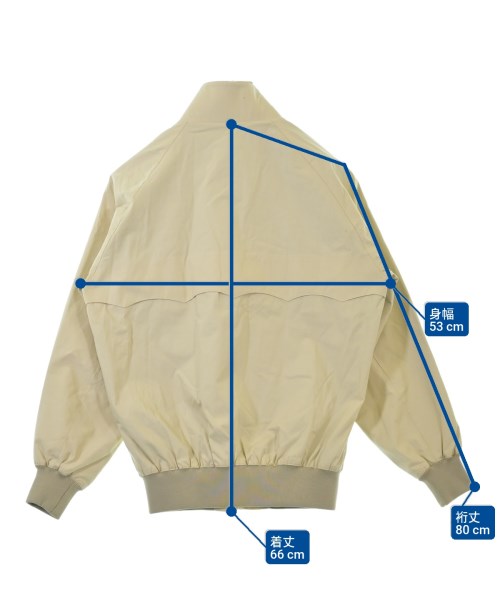 BARACUTA（バラクータ）ブルゾン ベージュ サイズ:34(XS位) メンズ/2200661763148