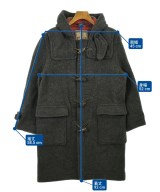 BARACUTA（バラクータ）ダッフルコート グレー サイズ:38(M位) メンズ/2200715878323