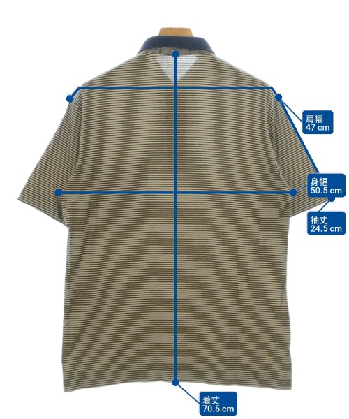 BARACUTA（バラクータ）ポロシャツ ベージュ サイズ:4(M位) メンズ/2200703673275