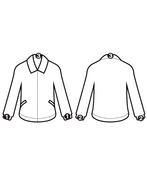 BARACUTA（バラクータ）その他 紺 サイズ:34(XS位) メンズ/2200726320019