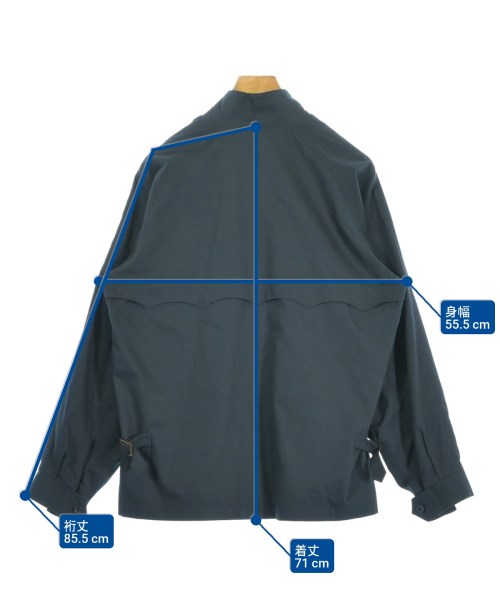 BARACUTA（バラクータ）ブルゾン 紺 サイズ:36(L位) メンズ/2200683175028