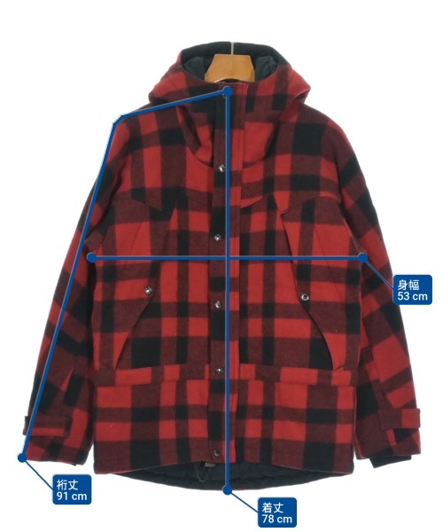 FILSON（フィルソン）マウンテンパーカー 赤 サイズ:36(M位) メンズ/2200641317019