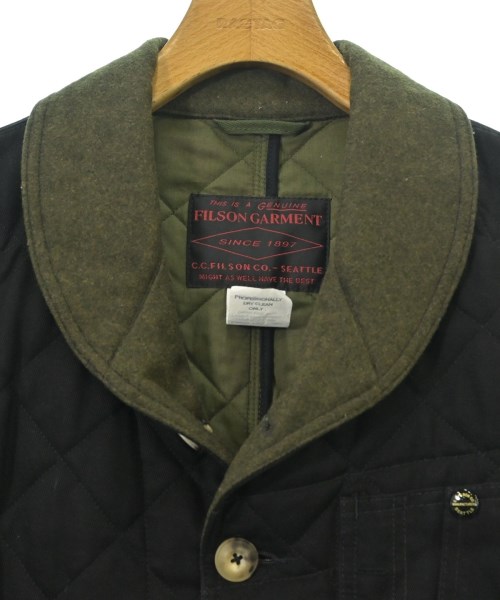 FILSON（フィルソン）カバーオール 黒 サイズ:40(XL位) メンズ/2200613136204