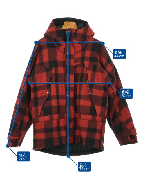 FILSON（フィルソン）マウンテンパーカー 赤 サイズ:36(M位) メンズ/2200619015015