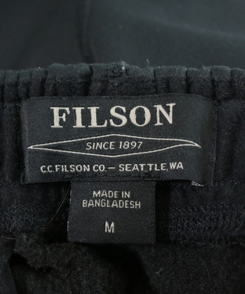 FILSON（フィルソン）スウェットパンツ 黒 サイズ:M メンズ/2200692938058