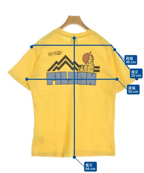 FILSON（フィルソン）Tシャツ・カットソー 黄 サイズ:S メンズ/2200692938621