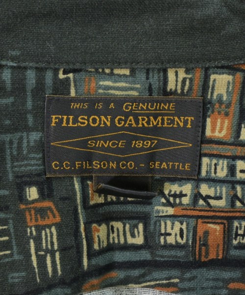 FILSON（フィルソン）カジュアルシャツ 緑 サイズ:S メンズ/2200698376274