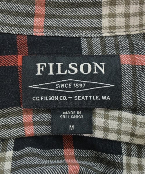 FILSON（フィルソン）カジュアルシャツ 黒 サイズ:M メンズ/2200698376571