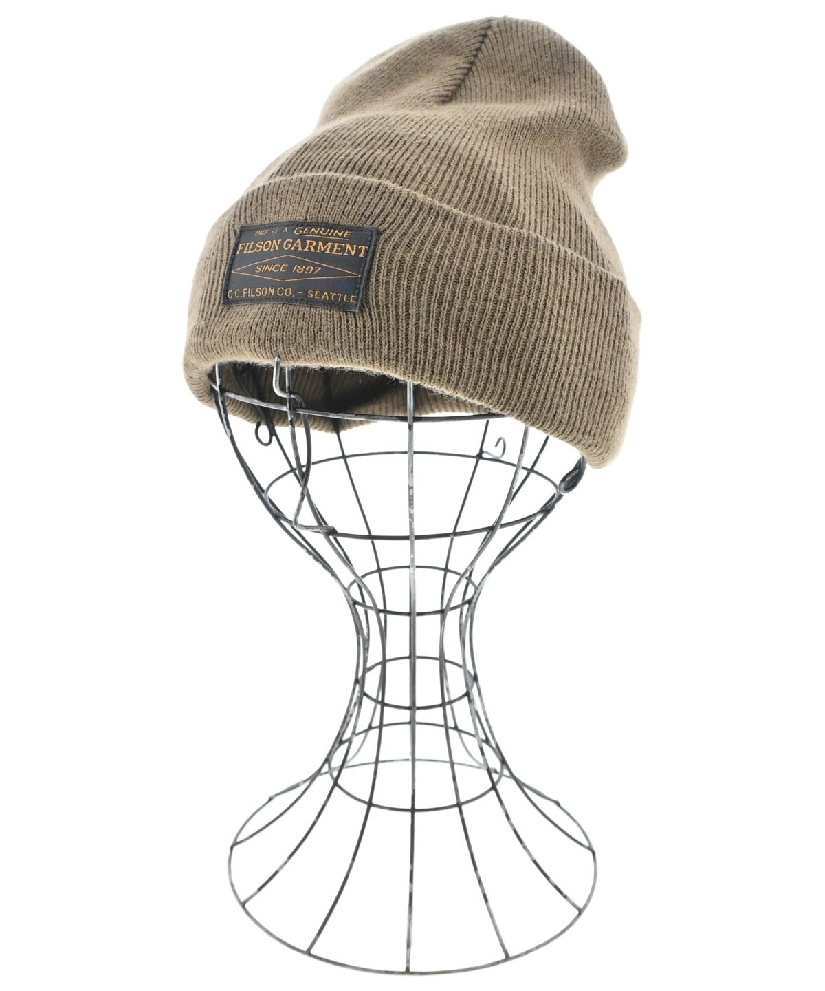 FILSON（フィルソン）ニットキャップ・ビーニー ベージュ サイズ:ONE