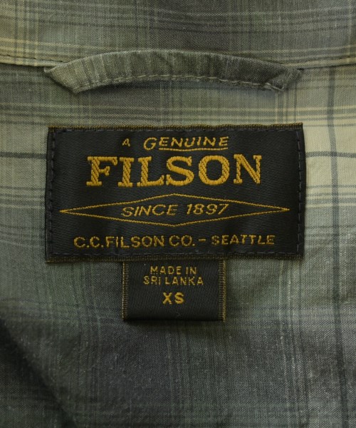 FILSON（フィルソン）カジュアルシャツ グレー サイズ:XS メンズ/2200669907285