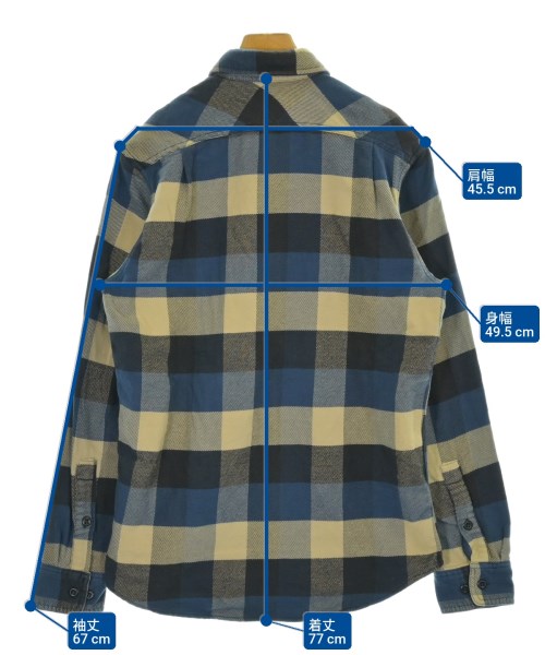 FILSON（フィルソン）カジュアルシャツ 青 サイズ:S メンズ/2200669907339