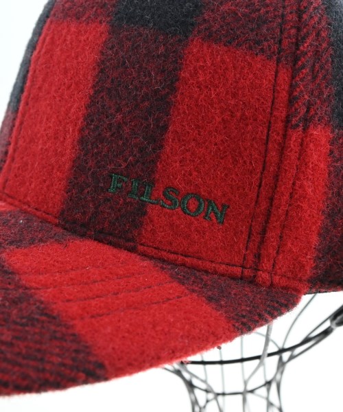 FILSON（フィルソン）キャップ 赤 サイズ:ONE メンズ/2200669907537