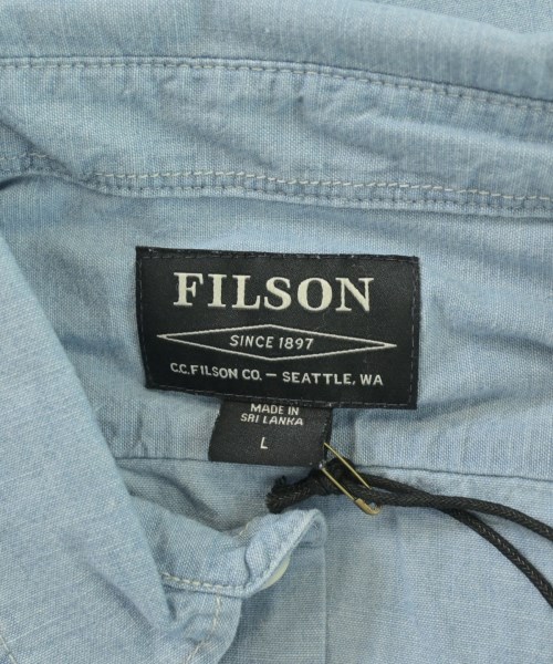 FILSON（フィルソン）カジュアルシャツ 青 サイズ:L メンズ/2200723995098