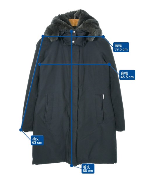 WOOLRICH（ウールリッチ）ダウンコート 紺 サイズ:XS レディース/2200621369014