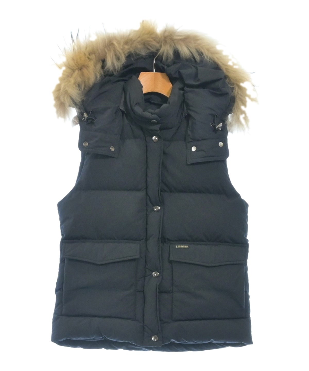 WOOLRICH（ウールリッチ）ダウンジャケット/ダウンベスト 紺 サイズ:M