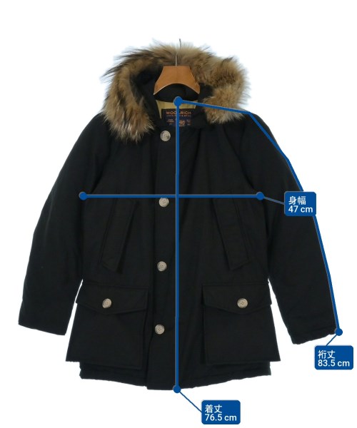 WOOLRICH（ウールリッチ）ダウンジャケット/ダウンベスト 黒 サイズ:S メンズ/2200637403047