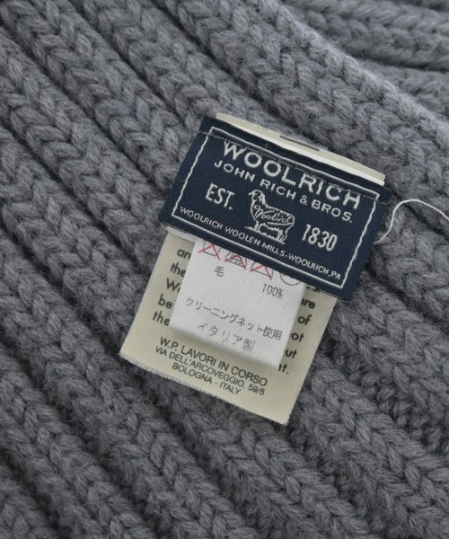WOOLRICH（ウールリッチ）マフラー グレー サイズ:- レディース/2200640279066