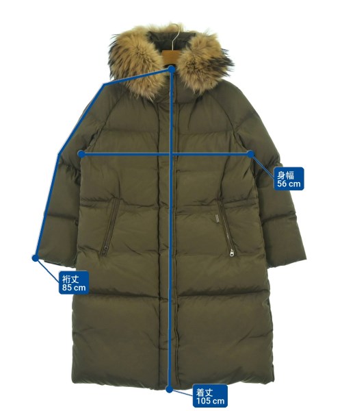 WOOLRICH（ウールリッチ）ダウンコート カーキ サイズ:S レディース/2200621256024