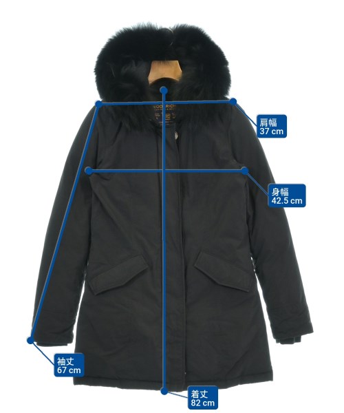 WOOLRICH（ウールリッチ）ダウンコート 黒 サイズ:S レディース/2200641075018
