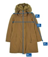 WOOLRICH（ウールリッチ）ダウンコート 茶 サイズ:S レディース/2200636727014