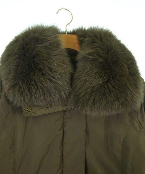 WOOLRICH（ウールリッチ）ダウンコート カーキ サイズ:M レディース/2200631802204