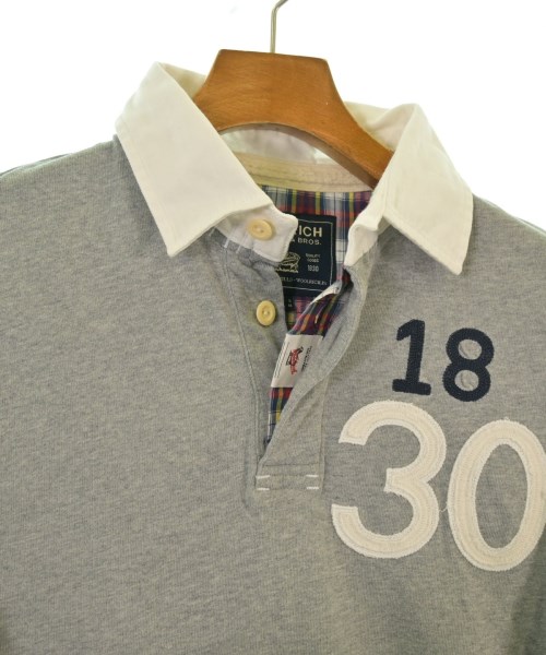 WOOLRICH（ウールリッチ）ポロシャツ グレー サイズ:M メンズ/2200643982246
