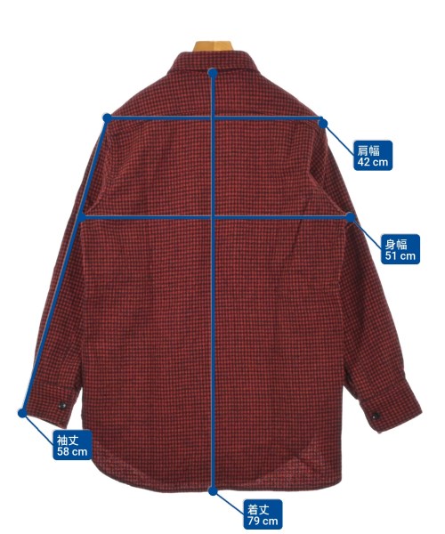 WOOLRICH（ウールリッチ）カジュアルシャツ 赤 サイズ:M メンズ/2200616551042