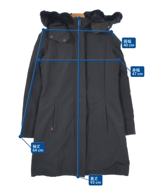 WOOLRICH（ウールリッチ）ダウンコート 黒 サイズ:XS レディース/2200604116246