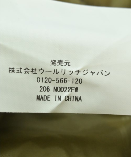 WOOLRICH（ウールリッチ）その他 カーキ サイズ:M レディース/2200610568107