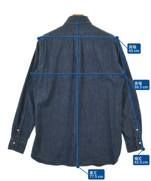 WOOLRICH（ウールリッチ）カジュアルシャツ 青 サイズ:M メンズ/2200610137587