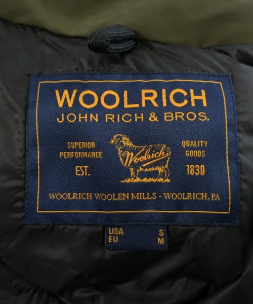 WOOLRICH（ウールリッチ）ダウンジャケット/ダウンベスト カーキ サイズ:S メンズ/2200613950015