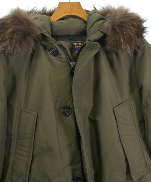 WOOLRICH（ウールリッチ）ダウンジャケット/ダウンベスト カーキ サイズ:S メンズ/2200613950015