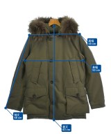 WOOLRICH（ウールリッチ）ダウンジャケット/ダウンベスト カーキ サイズ:S メンズ/2200613950015