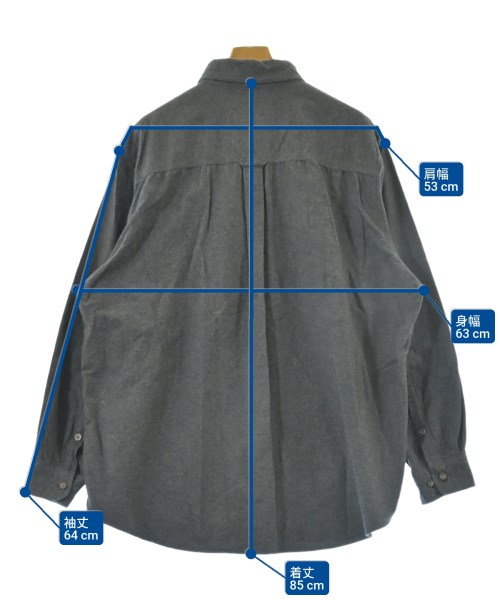WOOLRICH（ウールリッチ）カジュアルシャツ グレー サイズ:XL メンズ/2200620887052