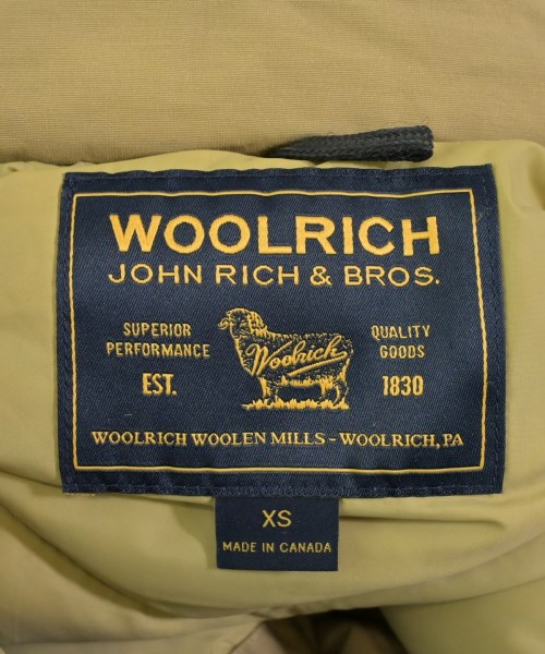 WOOLRICH（ウールリッチ）ダウンジャケット/ダウンベスト ベージュ サイズ:XS レディース/2200610274015