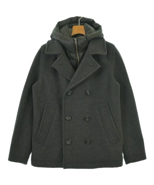 WOOLRICH(ウールリッチ)ピーコート グレー サイズ:S/2200679167013