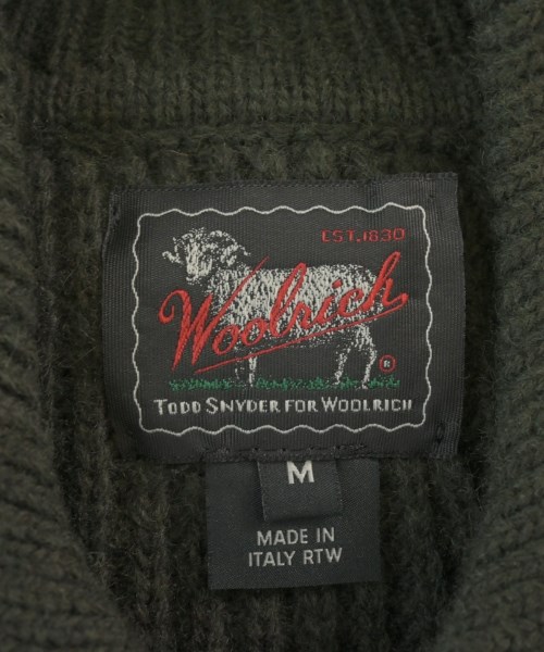 WOOLRICH（ウールリッチ）カーディガン 緑 サイズ:M メンズ/2200679167037