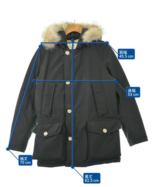 WOOLRICH（ウールリッチ）ダウンジャケット/ダウンベスト 黒 サイズ:M メンズ/2200694652013