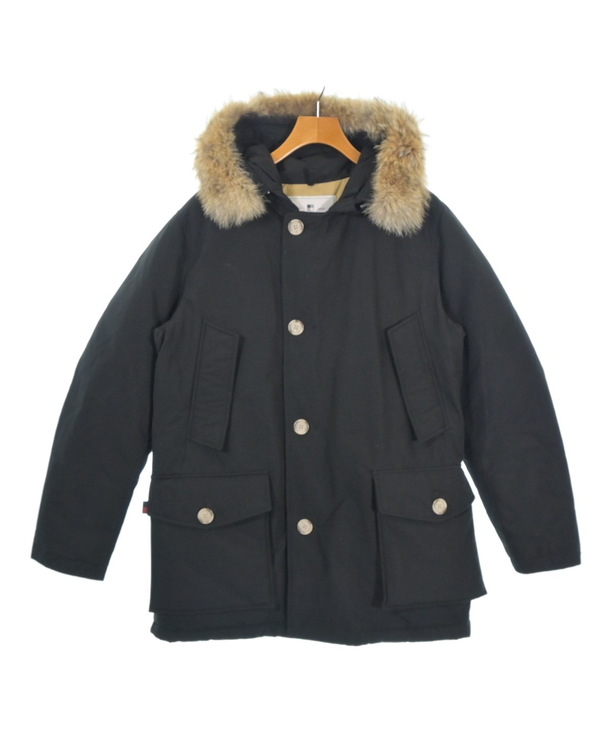 WOOLRICH（ウールリッチ）ダウンジャケット/ダウンベスト 黒 サイズ:M