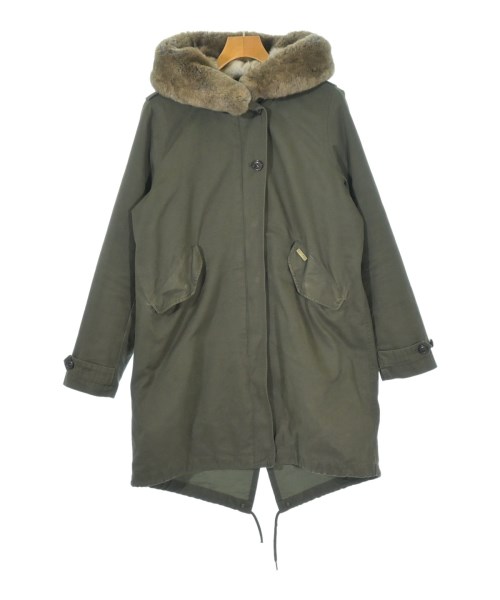 WOOLRICH(ウールリッチ)モッズコート カーキ サイズ:S/2200700487073