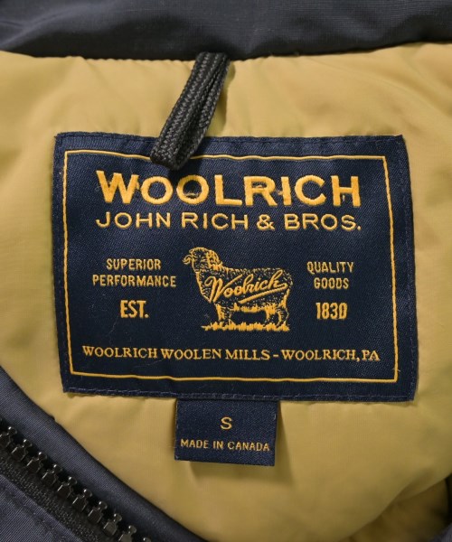 WOOLRICH（ウールリッチ）ダウンジャケット/ダウンベスト 紺 サイズ:S メンズ/2200701474010