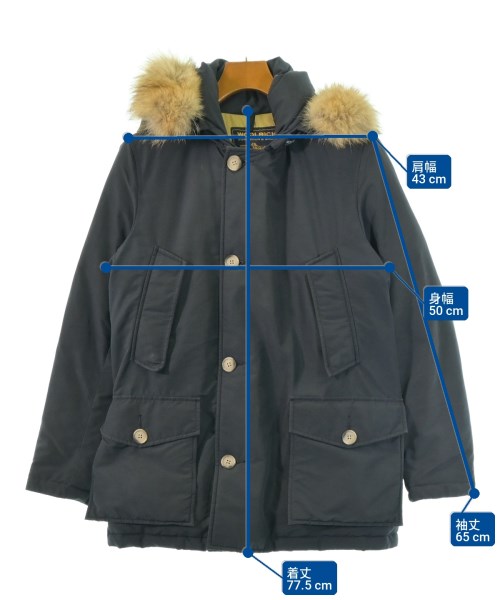WOOLRICH（ウールリッチ）ダウンジャケット/ダウンベスト 紺 サイズ:S メンズ/2200701474010