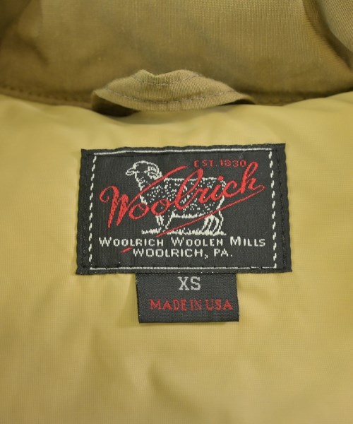 WOOLRICH（ウールリッチ）ダウンジャケット/ダウンベスト カーキ サイズ:XS メンズ/2200698610033