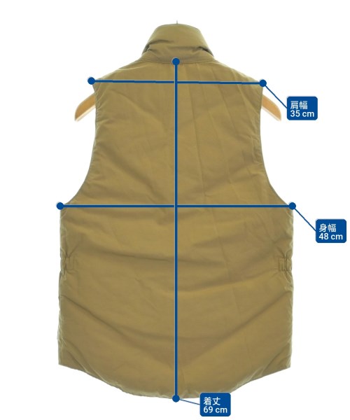 WOOLRICH（ウールリッチ）ダウンジャケット/ダウンベスト カーキ サイズ:XS メンズ/2200698610033
