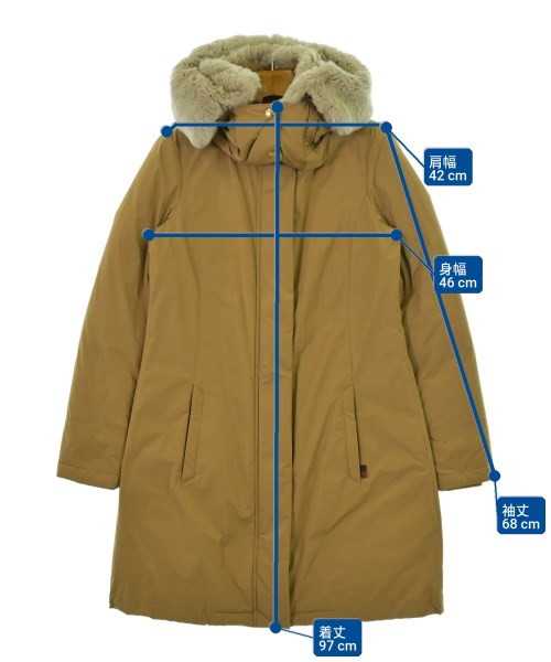 WOOLRICH（ウールリッチ）ダウンコート ベージュ サイズ:XS レディース/2200658116018