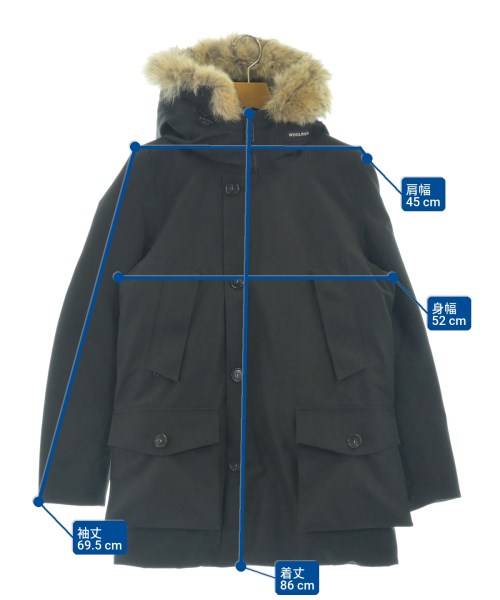 WOOLRICH（ウールリッチ）ダウンコート 黒 サイズ:S メンズ/2200658494024