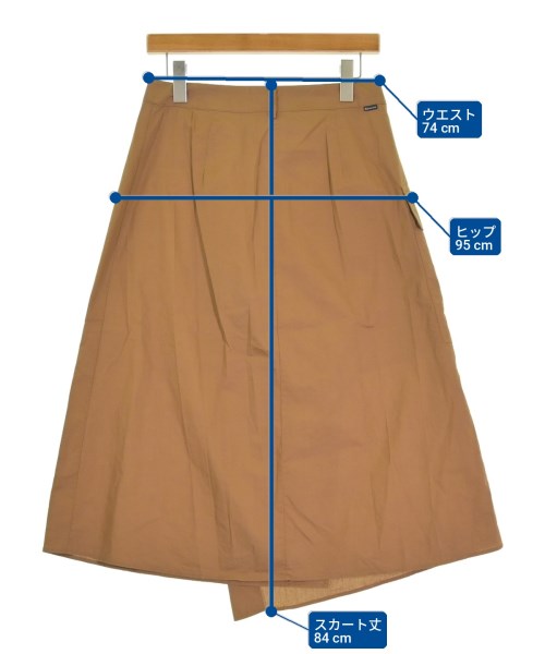WOOLRICH（ウールリッチ）ロング・マキシ丈スカート 茶 サイズ:M レディース/2200706394078
